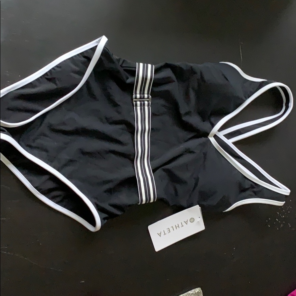 Athleta Gold Coast Solid One Piece. XS NWT